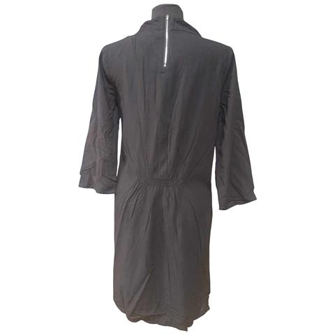 Wemoto Abito Al Ginocchio Elegante Alla Moda Con Colletto Nero M - Foto 2