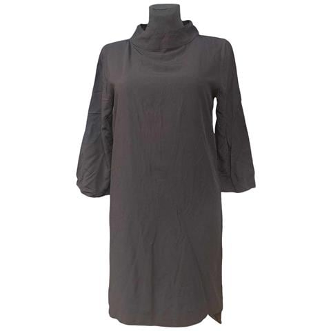 Wemoto Abito Al Ginocchio Elegante Alla Moda Con Colletto Nero M - Foto 1