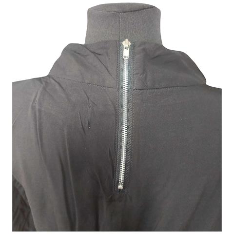 Wemoto Abito Al Ginocchio Elegante Alla Moda Con Colletto Nero M - Foto 6