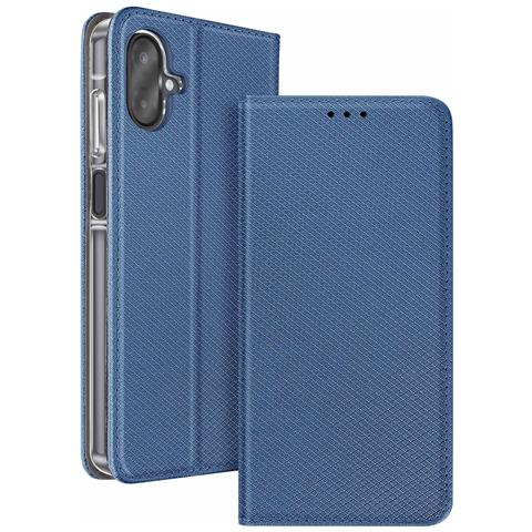 Custodia A Libro Per Galaxy A07 Con Effetto Striato, Portacarte E Funzione Stand - Foto 1