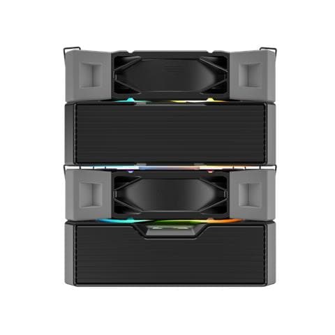 NX600 ARGB Processore Raffreddatore d'aria 12 cm Nero 1 pz - Foto 2