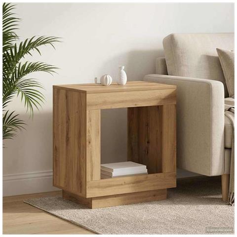 Tavolo laterale Rovere Artigianale 60 x 40 x 65 cm - Foto 2
