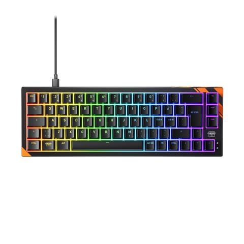K5 PRO TMR COMPACT tastiera Gaming USB QWERTY Nordic Nero, Arancione - Foto 1