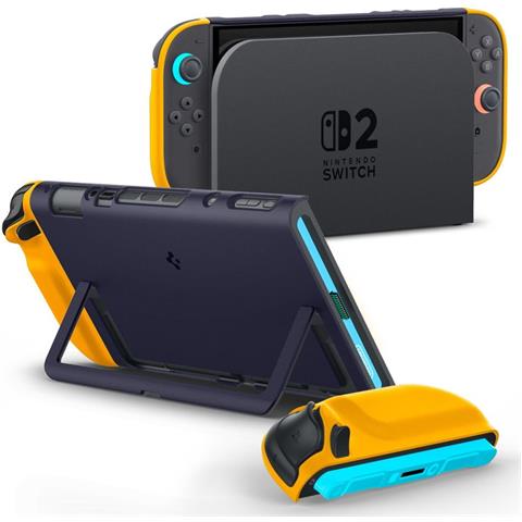 Custodia Blu Scuro Nintendo Switch 2 Spigen Nano Pop - Per Una Protezione Affidabile E Un Comfort Di Gioco. - Foto 1