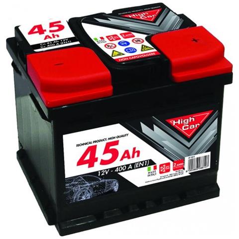 High Car Batteria High-car 45ah 400en Cassetta L1 Ricambi Cura Auto Accessori - Foto 1