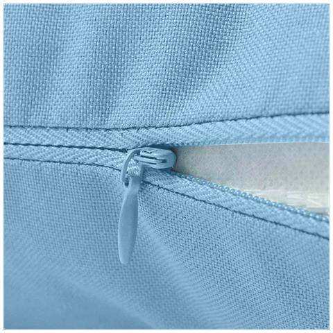 Cuscini Da Esterno 4 Pz 60x40 Cm Celesti - Foto 4