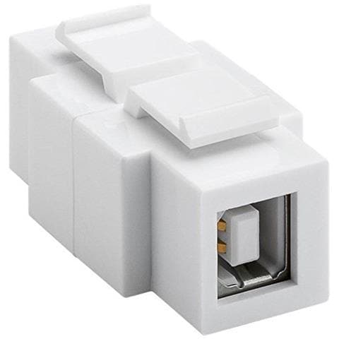 IWP-ADAP-AFBF2 - Adattatore Keystone USB2.0 A / B Installabile in Entrambi i Lati - Foto 1