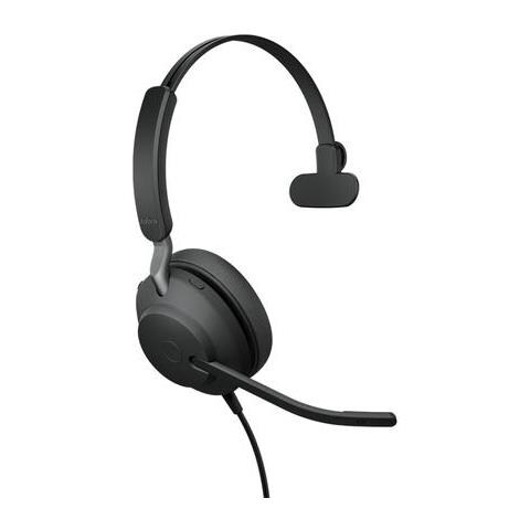 Auricolare Cablato a Padiglione Ufficio USB tipo-C Nero - Foto 3