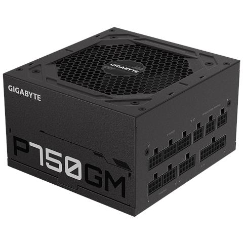 GIGABYTE P750GM, 750 W, 100 - 240 V, 50 - 60 Hz, 12-6 A, Attivo, 16 ms - Foto 2