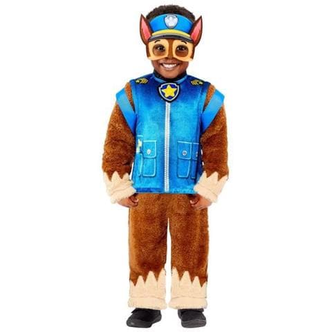 Amscan - Costume Deluxe Chase Paw Patrol Bambino - Taglia: 4 - 6 Ans (110 Cm)  - Foto 3