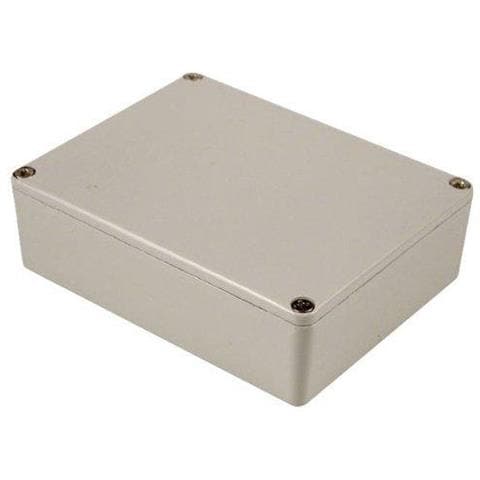 1590xxlg Dipinto Stomp Box Alluminio Recinzione 145 X 121 X 39 Grey - Foto 1