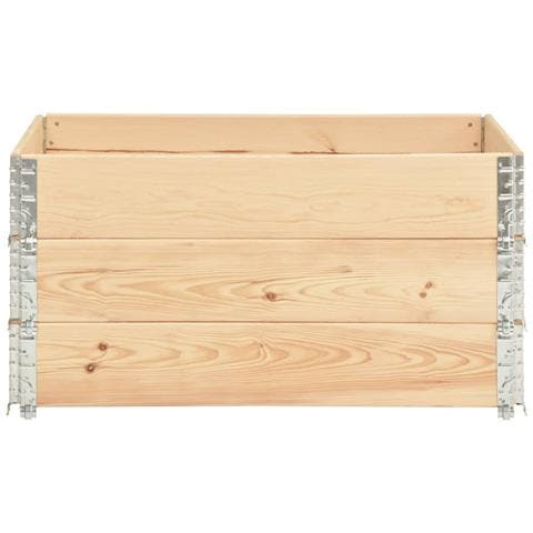 Collari per Pallet 3 pz 80x120 cm in Legno Massello di Pino - Foto 6