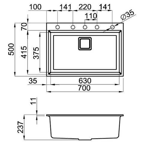 LAV. KARISMA 120 70x50 1V BIANCO TITANO 68 CON TRO - Foto 2