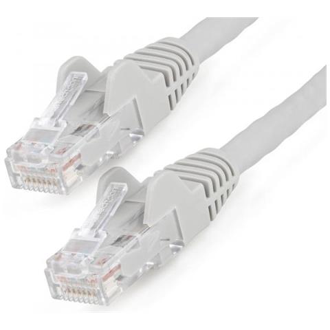 Cavo Ethernet CAT6 da 10 m - LSZH (Low Smoke Zero Halogen) - 10 Gigabit 650MHz 100W PoE RJ45 - Cavo di rete Lan UTP - Cavo patch categoria 6 antigroviglio - CAT 6, Certificazione ETL, 24AWG - Grigio - Foto 1