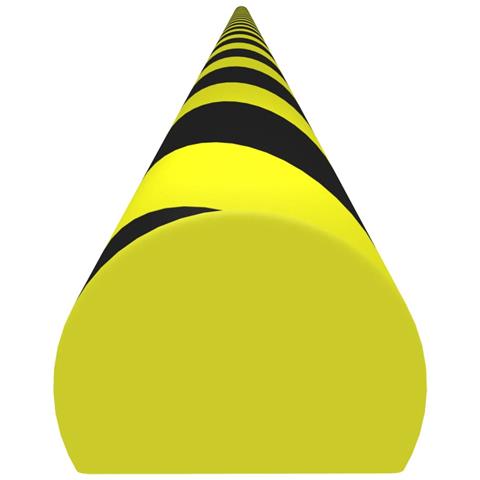 Protezione Angoli Giallo E Nero 4x3x100 Cm In Pu - Foto 1