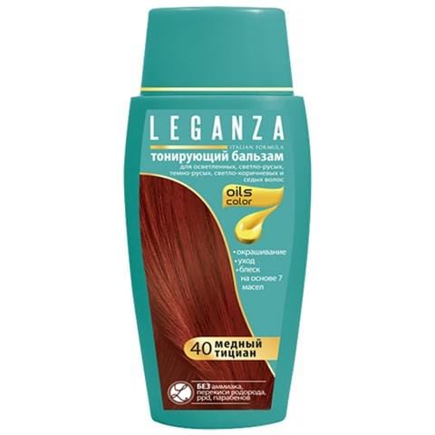 Balsamo Colorante Per Capelli Colore Rosso Tiziano Nº 40 ""leganza"" Colorante Senza Ammoniaca |arricchito Con Oli Naturali - Foto 1