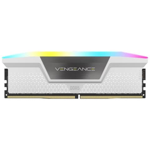 Memoria DIMM Vengeance RGB CMH32GX5M2B6000C30W 32 GB (2 x 16 GB) DDR4 6000 MHz CL30 - Foto 2