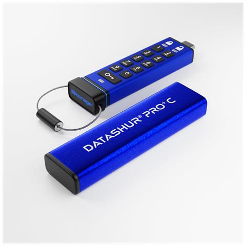 datAshur PRO+C unità flash USB 32 GB USB tipo-C 3.2 Gen 1 (3.1 Gen 1) - Foto 1