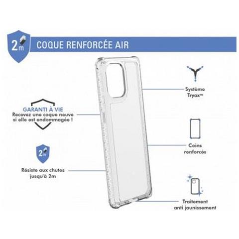 Cover Rinforzata Per Oppo Find X3 Pro Air, Trasparente - Foto 2