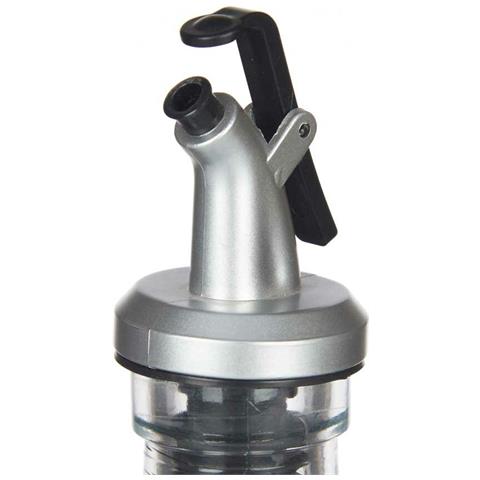 Oliera Trasparente Vetro Acciaio 250 Ml (12 Unità) - Foto 2