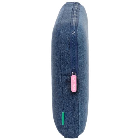 Custodia Per Portatile Benetton Denim Azzurro 15,6'' 39,5 X 27,5 X 3,5 Cm - Foto 3