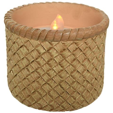 Candela Solare A Led 898158 Effetto Fiamma 8 Cm - Foto 1
