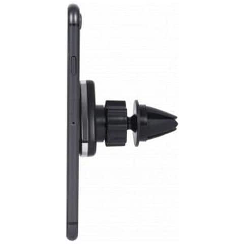Supporto Auto Per Smartphone Magnetico Fissaggio Ventilazione, Nero - Foto 2