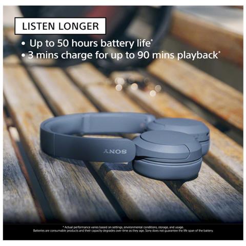 WHCH520 Cuffie Wireless con Microfono Colore Nero - Foto 2