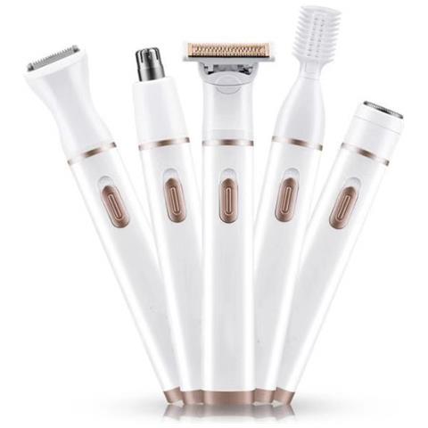 Rasoio Elettrico E Rifinitore Per Donna, 5 In 1 - Foto 1