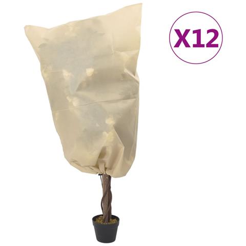 Coperture Con Coulisse Per Piante 12pz 70 G /m 0,8x1 M - Foto 1