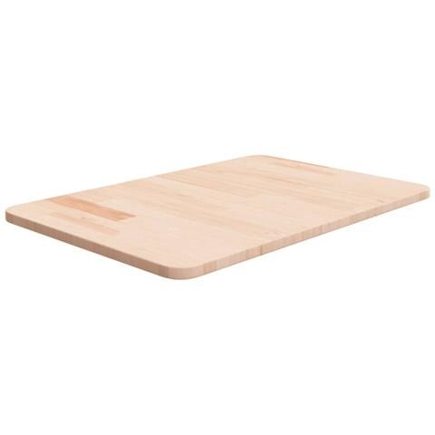 Piano Bagno 60x40x1,5 Cm In Legno Massello Non Trattato - Foto 1