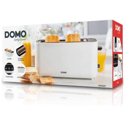Tostapane 7 DO962T 2 Fetta /e Potenza 980 W Colore Bianco - Foto 5