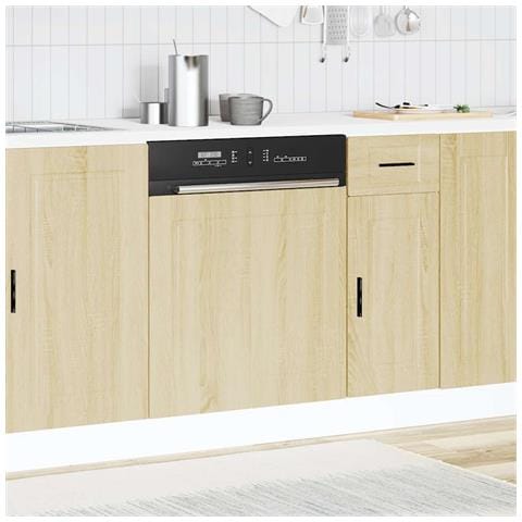 Pannello Lavastoviglie Porto Rovere Sonoma 60x1,5x67 Cm - Foto 3