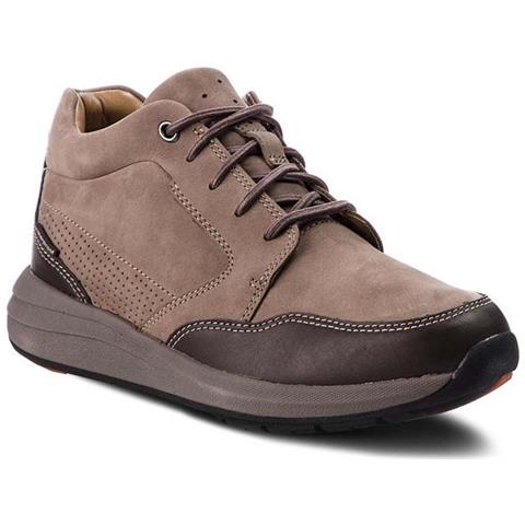 Uomo Un Coast Dry, Mezze Scarpe In Pelle Marrone 40 - Foto 1