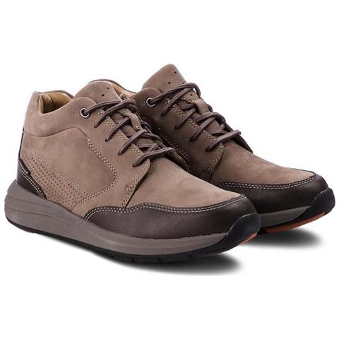 Uomo Un Coast Dry, Mezze Scarpe In Pelle Marrone 40 - Foto 3