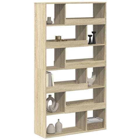 Libreria Rovere Sonoma 100x33x187,5 Cm In Truciolato - Foto 3