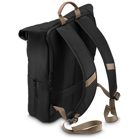 00222023 borsa per laptop 41,1 cm (16.2") Zaino Nero, Marrone - Foto 8