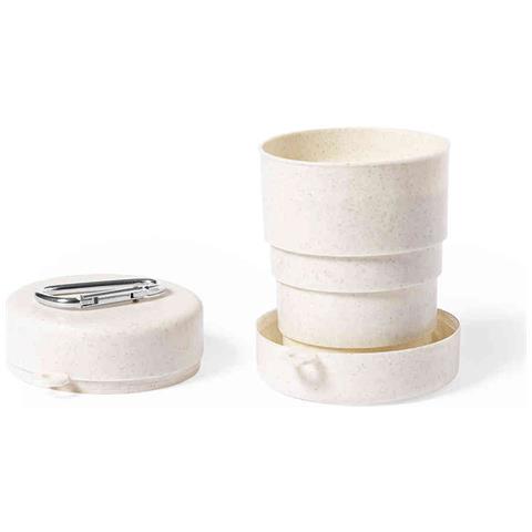 Bicchiere Pieghevole Sainod Da 220ml, Senza Bpa. Include Moschettone E Coperchio. - Foto 2