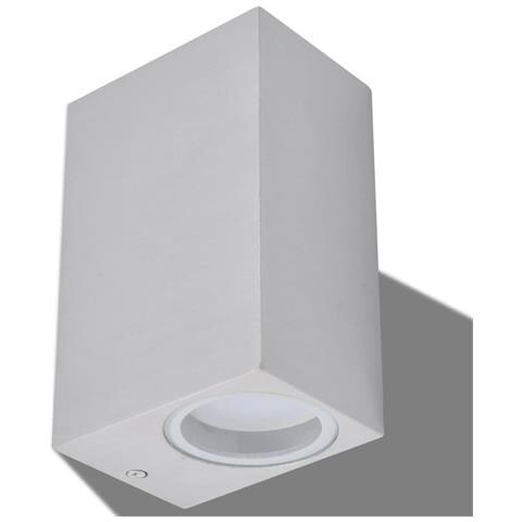 Applique Led Da Parete Quadrata 2 Pz Proiezione Alto /in Basso - Foto 2