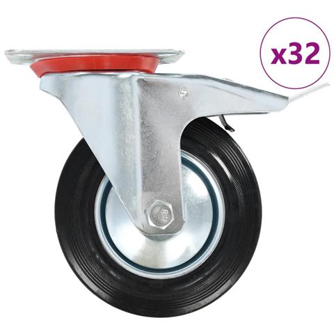 Lusso Casadino -  Ruote Girevoli 32 Pz 160 Mm - Foto 2