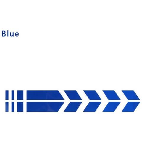 Set Di 2 Adesivi Personalizzati Per Parafango Moto - Design Unico E Riflettente Blue - Foto 1