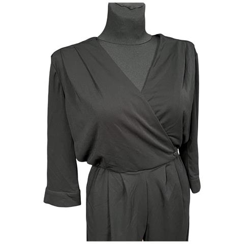 Tuta A Manica Lunga Elegante Comoda Nera Taglia Xs - Foto 2