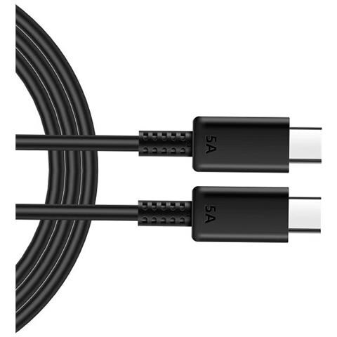 Cavo Di Ricarica Rapida 5a, 45w Usb Type-c Power Delivery, Materiale Tpe - Confezione Da 2  2 Metri - Foto 2