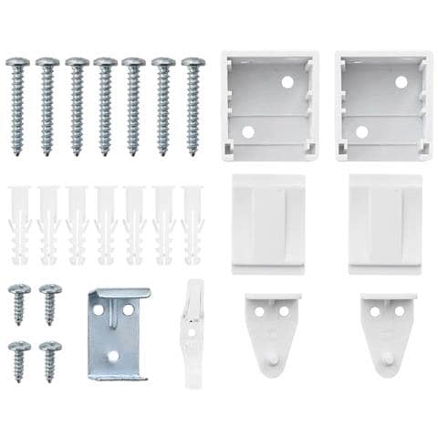 Tenda per Finestra con tende Bianco Alluminio - Foto 9