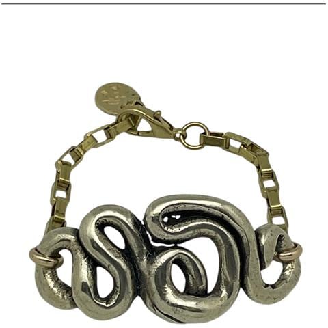 Bracciale Entangle In Oro E Catena - Foto 1