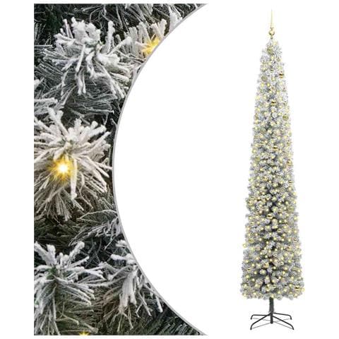 Albero di Natale artificiale con 300 LED Verde 270 cm - Foto 1