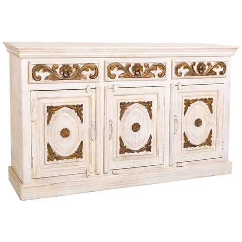 Credenza In Legno Marrone 153x41x90h - Foto 1
