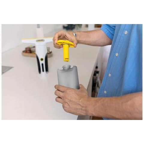 WV 2 Universal Care Pulitore Di Finestra Elettrico 0,12 L Nero, Giallo - Foto 2