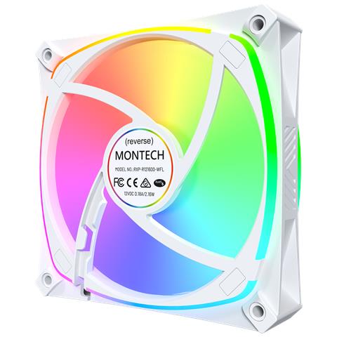 RX120 PRO Case per computer Ventilatore 12 cm Bianco 3 pz - Foto 7