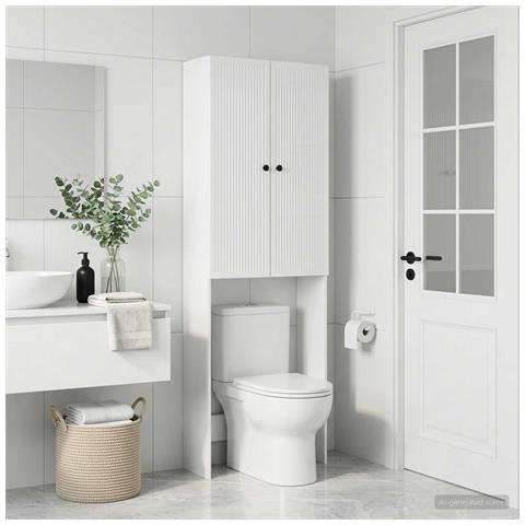 Mobile Bagno EDE Bianco Lucido 66 x 25,5 x 190 cm - Foto 2